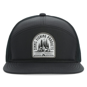 Кепка Simms 7-Panel Tech Trucker BLACK
